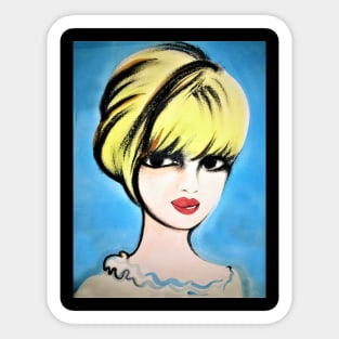 Blondie Sticker